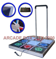 Super Arcade TX-2000 DDR Pad With Handle Bar